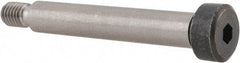Holo-Krome - 10mm Shoulder Diam x 60mm Shoulder Length, M8x1.25 Metric Coarse, Hex Socket Shoulder Screw - 12.9 Alloy Steel, Uncoated, 6.78 to 7mm Head Height x 15.73 to 16mm Head Diam - Exact Tool & Supply