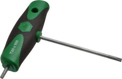 Wiha - T20 T-Handle Cushion Grip Torx Key Set - 100mm Length Under Head, T20 Torx Size - Exact Tool & Supply