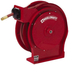 Reelcraft - 50' Spring Retractable Hose Reel - 300 psi, Hose Included - Exact Tool & Supply