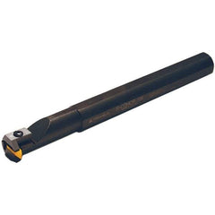 Tool-Flo - SI-CDHOL, Internal, Left Hand, 0.27" Max Depth of Cut, Indexable Grooving Tool Holder - V84, V85 Insert Compatibility, 1" Shank Width, 10" OAL - Exact Tool & Supply