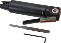 Universal Tool - 14 CFM Air Consumption, 1/4 Inch Long Stroke Air File - 9,000 Blow per Minute, 6.2 bar Air Pressure, 1/4 NPT Inlet - Exact Tool & Supply