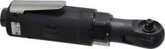 Sioux Tools - 1/4" Drive, 265 RPM, 20 Ft/Lb Torque Ratchet Wrench - Angled Handle, 1.2 to 5.2 CFM, 1/4" NPT Inlet - Exact Tool & Supply