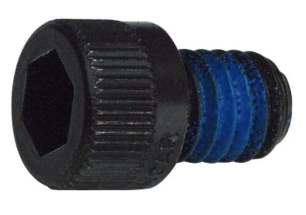 Holo-Krome - 1-1/4 - 7 UNC Hex Socket Drive, Socket Cap Screw - Alloy Steel, Black Oxide Finish, Partially Threaded, 11" Length Under Head - Exact Tool & Supply