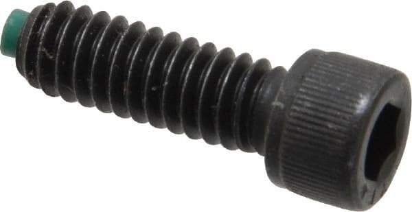 Made in USA - 1/4-20 UNC Hex Socket Drive, Socket Cap Screw - Alloy Steel, Black Oxide Finish, Fully Threaded, 3/4" Length Under Head - Exact Tool & Supply
