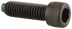 Made in USA - 5/16-18 UNC Hex Socket Drive, Socket Cap Screw - Alloy Steel, Black Oxide Finish, Fully Threaded, 1" Length Under Head - Exact Tool & Supply