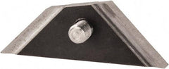 Noga - R3 Chamfering Blade - High Speed Steel, Bidirectional Blade, for Cross Hole Both Edges & Hole Inner Surface - Exact Tool & Supply