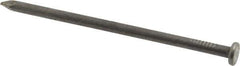 Value Collection - 16D, 8 Gauge, 3-1/2" OAL Common Nails - Ring Shank, Grade 2 Steel, Bright Finish - Exact Tool & Supply