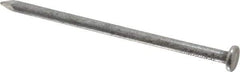 Value Collection - 20D, 6 Gauge, 4" OAL Common Nails - Ring Shank, Grade 2 Steel, Bright Finish - Exact Tool & Supply