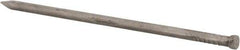 Value Collection - 10D, 12 Gauge, 3" OAL Finishing Nails - Smooth Shank, Grade 2 Steel, Bright Finish - Exact Tool & Supply