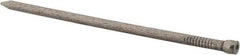 Value Collection - 12D, 12 Gauge, 3-1/4" OAL Finishing Nails - Smooth Shank, Grade 2 Steel, Bright Finish - Exact Tool & Supply