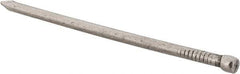 Value Collection - 8D, 13 Gauge, 2-1/2" OAL Finishing Nails - Smooth Shank, Grade 2 Steel, Bright Finish - Exact Tool & Supply