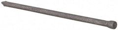 Value Collection - 8D, 13 Gauge, 2-1/2" OAL Finishing Nails - Smooth Shank, Grade 2 Steel, Galvanized Finish - Exact Tool & Supply