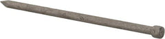 Value Collection - 8D, 13 Gauge, 2-1/2" OAL Finishing Nails - Smooth Shank, Grade 2 Steel, Galvanized Finish - Exact Tool & Supply