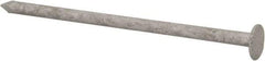 Value Collection - 8D, 12 Gauge, 2-1/2" OAL Box Nails - Smooth Shank, Grade 2 Steel, Galvanized Finish - Exact Tool & Supply