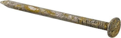 Value Collection - 4D, 14 Gauge, 1-1/2" OAL Sinker Nails - Smooth Shank, Grade 2 Steel, Cement Coated Finish - Exact Tool & Supply