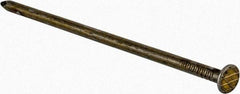 Value Collection - 10D, 11 Gauge, 3" OAL Sinker Nails - Smooth Shank, Grade 2 Steel, Cement Coated Finish - Exact Tool & Supply