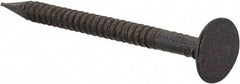 Value Collection - 13 Gauge, 1-3/8" OAL Common Nails - Annular Thread Shank, Grade 2 Steel, Blued Finish - Exact Tool & Supply