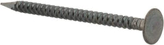 Value Collection - 13 Gauge, 1-5/8" OAL Common Nails - Annular Thread Shank, Grade 2 Steel, Blued Finish - Exact Tool & Supply