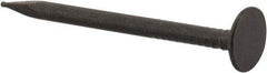 Value Collection - 13 Gauge, 1-1/2" OAL Drywall Nails - Smooth Shank, Grade 2 Steel, Cement Coated Finish - Exact Tool & Supply