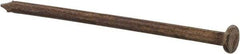 Value Collection - 9 Gauge, 3" OAL Masonry Nails - Fluted Shank, Grade 2 Steel, Uncoated - Exact Tool & Supply