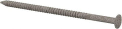 Value Collection - 10D, 10 Gauge, 3" OAL Decking Nails - Ring Shank, Grade 2 Steel, Galvanized Finish - Exact Tool & Supply
