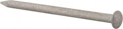 Value Collection - 6D, 12 Gauge, 2" OAL Siding Nails - Smooth Shank, Grade 2 Steel, Uncoated - Exact Tool & Supply