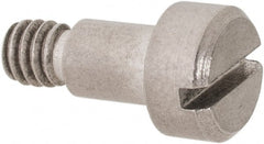 Electro Hardware - Shoulder Screws & Stripper Bolts; Type: Precision Shoulder Screw ; System of Measurement: Inch ; Shoulder Diameter (Inch): 1/8 ; Thread Size: #4-40 ; Shoulder Length (Inch): 1/2 ; Drive Type: Slotted - Exact Tool & Supply