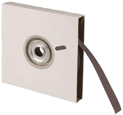 Norton - 4" x 50 Yd 120 Grit Aluminum Oxide Cloth Roll - Fine Grade, J Weighted Backing - Exact Tool & Supply