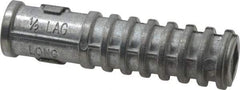 Value Collection - 1/2" Diam, 3/4" Drill, Lag Shield Concrete Anchor - Alloy Steel - Exact Tool & Supply