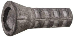 Value Collection - 3/8" Diam, 3/8" Drill, 1-1/2" OAL, Plug Concrete Anchor - Lead Alloy - Exact Tool & Supply