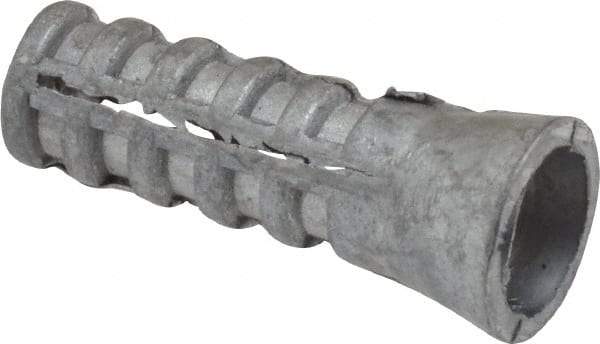 Value Collection - 5/16" Diam, 5/16" Drill, 1" OAL, Plug Concrete Anchor - Lead Alloy - Exact Tool & Supply