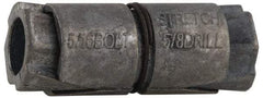 Value Collection - 5/8" Diam, 1" Drill, 2-1/4" OAL, 1-9/16" Min Embedment Double Expansion Concrete Anchor - Zinc - Exact Tool & Supply