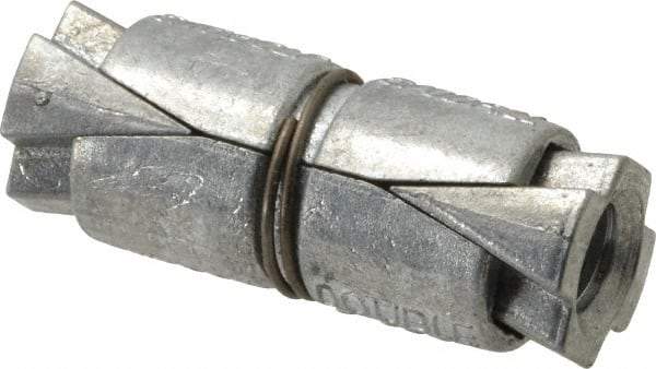 Value Collection - 5/16" Diam, 5/8" Drill, 1-1/4" OAL, Double Expansion Concrete Anchor - Zinc - Exact Tool & Supply