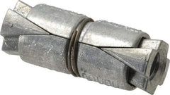 Value Collection - 5/16" Diam, 5/8" Drill, 1-1/4" OAL, Double Expansion Concrete Anchor - Zinc - Exact Tool & Supply
