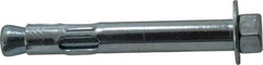 Value Collection - 5/8" Diam, 5/8" Drill, 4-1/4" OAL, 1-3/4" Min Embedment Sleeve Concrete Anchor - Steel, Zinc-Plated Finish, Hex Nut Head, Hex Drive - Exact Tool & Supply