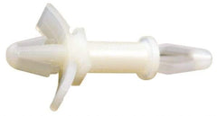 Made in USA - 3/4" Body Length, Nylon Lock Mount - Lock Style - Exact Tool & Supply