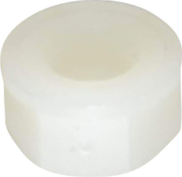 Made in USA - 1/4-20 UNC Hex Lock Nut with Nylon Insert - 6.99mm High - Exact Tool & Supply