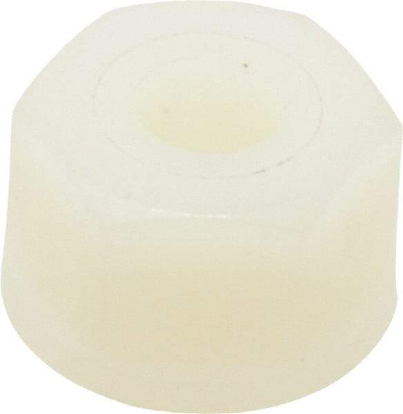 Made in USA - #10-32 UNF Hex Lock Nut with Nylon Insert - 1/4" High - Exact Tool & Supply
