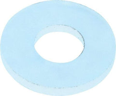 Made in USA - #4 Screw, Grade 6/6 Nylon Standard Flat Washer - 3.05mm ID x 7.11mm OD, 0.76mm Thick - Exact Tool & Supply