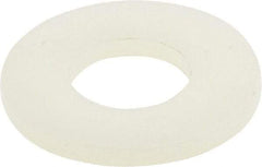 Made in USA - 5/16" Screw, Grade 6/6 Nylon Standard Flat Washer - 8.64mm ID x 18.8mm OD, 1.57mm Thick - Exact Tool & Supply