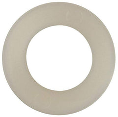 Made in USA - 7/16" Screw, Grade 6/6 Nylon Standard Flat Washer - 11.25mm ID x 3/4" OD, 1.57mm Thick - Exact Tool & Supply