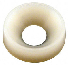 Made in USA - 4.06mm Thick, Nylon, Standard Countersunk Washer - 5.72mm ID x 15.47mm OD - Exact Tool & Supply