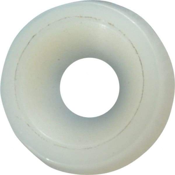 Made in USA - 2.54mm Thick, Nylon, Standard Countersunk Washer - 3.63mm ID x 11.1mm OD - Exact Tool & Supply