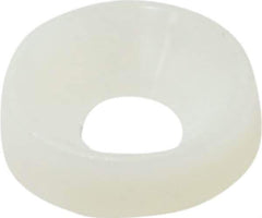 Made in USA - 4.57mm Thick, Nylon, Standard Countersunk Washer - 6.6mm ID x 17.35mm OD - Exact Tool & Supply