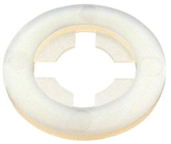 Made in USA - 1/2" Screw, 0.468" ID, Nylon Internal Tooth Lock Washer - 1-1/8" OD, Grade 6/6 - Exact Tool & Supply