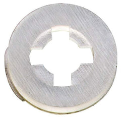 Made in USA - #2 Screw, 0.078" ID, Nylon Internal Tooth Lock Washer - 13/64" OD, Grade 6/6 - Exact Tool & Supply