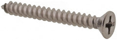 Value Collection - #6, 1-1/4" OAL, Phillips Drive, Flat Head Wood Screw - Exact Tool & Supply