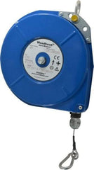 Aero-Motive - 10 Lb Load Capacity, 8' Travel Distance, Tool Balancer - Steel Cable, Steel Housing, Tension Adjustment - Exact Tool & Supply