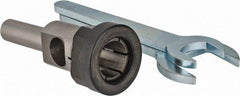 Procunier - 3/4" Straight Shank Diam Tapping Chuck/Holder - 1/4 to 1-1/8" Tap Capacity, 3-1/8" Projection - Exact Tool & Supply