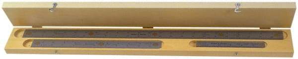 TESA Brown & Sharpe - Rule Sets Length (Inch): 6; 12; 24 Graduation Style: 4R; 5R; English/Metric - Exact Tool & Supply